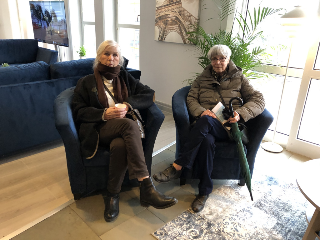 Else-Marie Hellqvist och väninnan Margareta Åkesson.